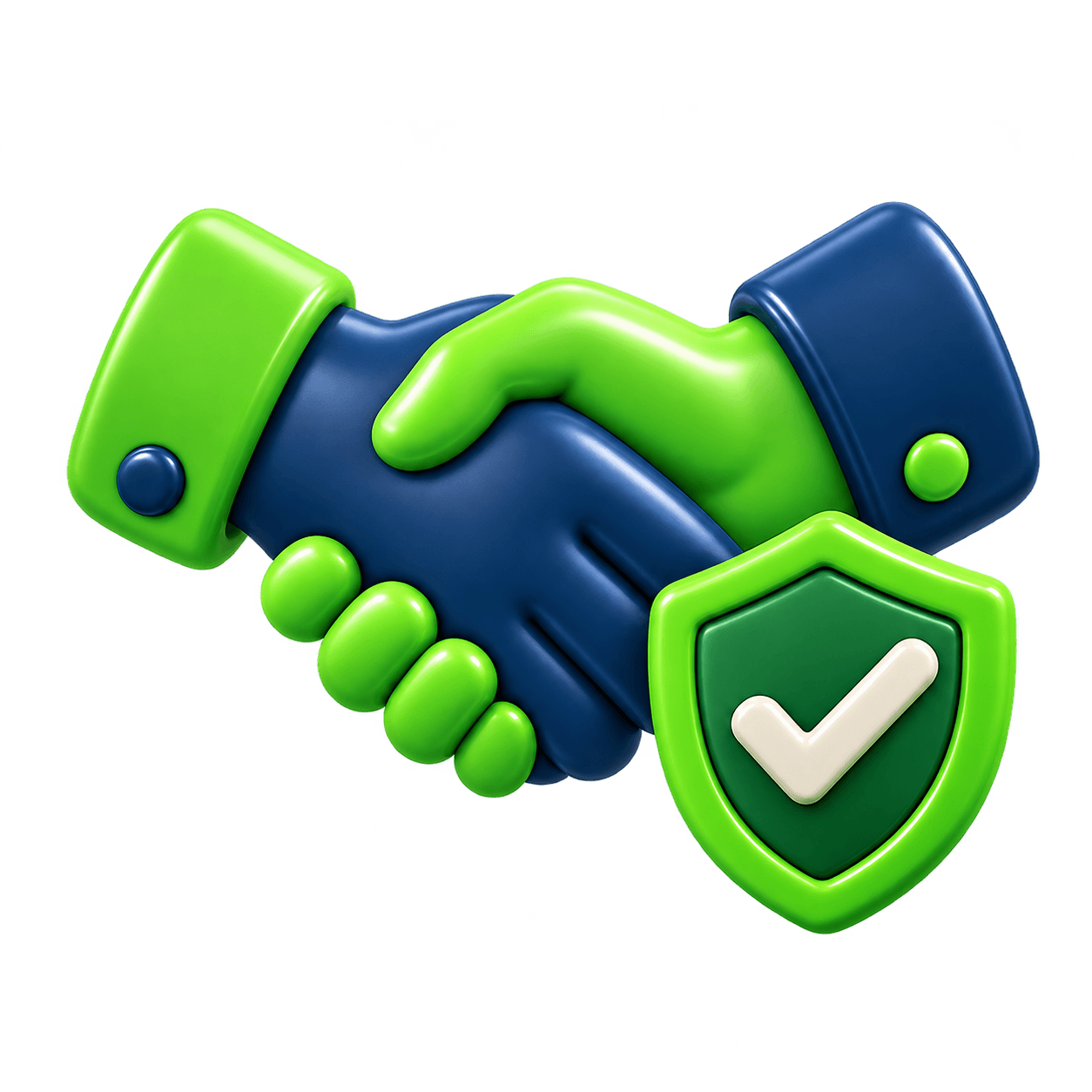 A trusted handshake protected by a shield